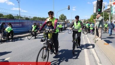 Pedallar eş zamanlı çevrildi
