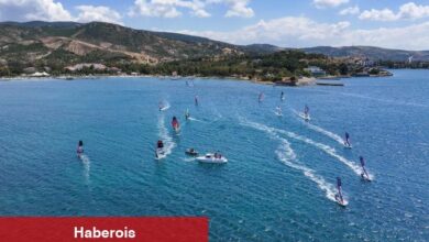 "Rüzgarın meskeni Foça" sörf tutkunlarını bekliyor