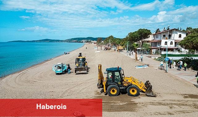 Seferihisar sahilleri yaza hazırlanıyor - Haberois Seferihisar sahilleri yaza hazırlanıyor