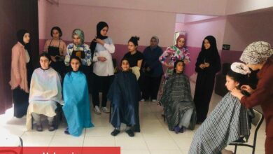 Yeşilli Halk Eğitim Merkezinden örnek proje