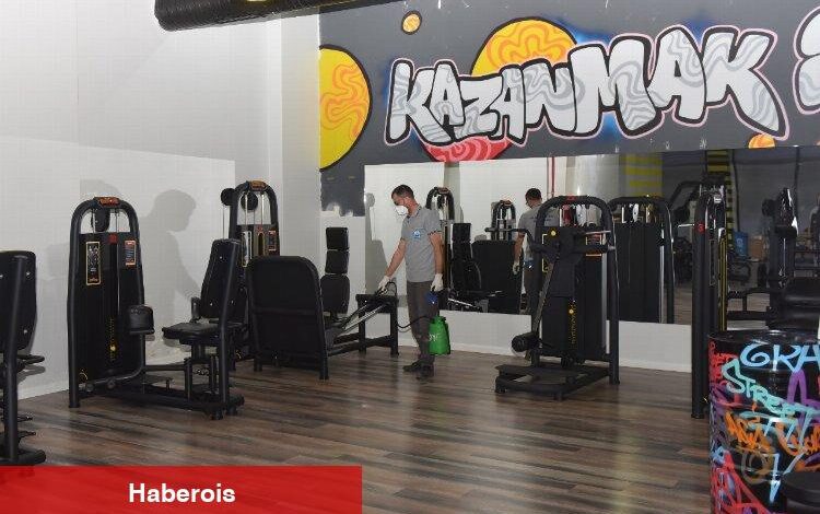 Yıldırım'da Kadın Spor Merkezi ilaçlandı