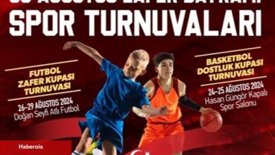 30 Ağustos’a özel futbol ve basketbol turnuvası - Haberois 30 Ağustos’a özel futbol ve basketbol turnuvası