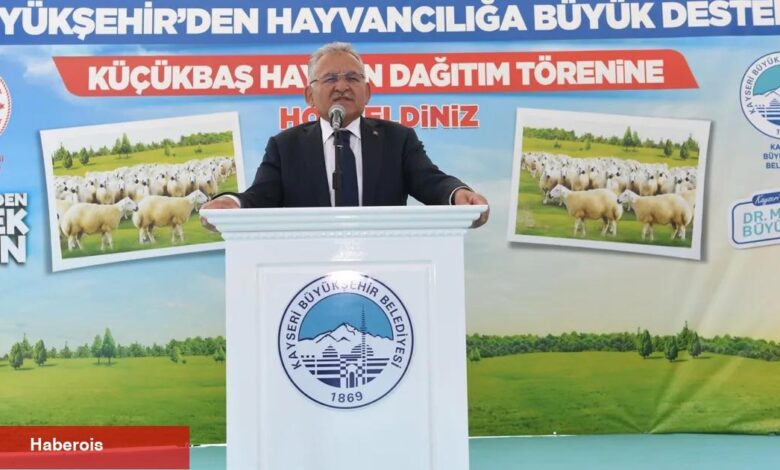 Başkan Büyükkılıç’tan 9 bin 788 besicinin su faturasına 16 milyon TL’lik destek - Haberois Başkan Büyükkılıç’tan 9 bin 788 besicinin su faturasına 16 milyon TL’lik destek