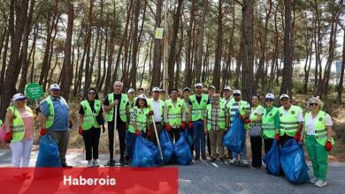 Başkan Duman'ın da katıldığı temizlik çalışmasında 5 ton atık toplandı