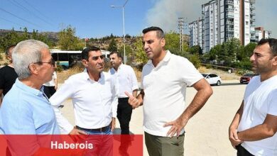 Başkan Yıldız'dan Yangın Bölgesinde İnceleme