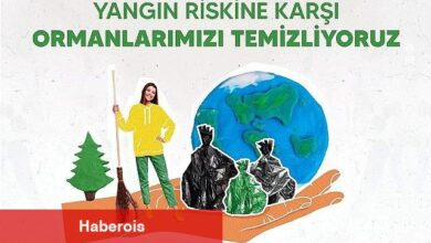 Bucalılar yangın riskine karşı ormanlarını temizleyecek