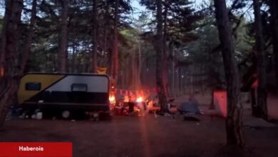 Bursa Kocayayla’da yasaklara rağmen kamp ateşi