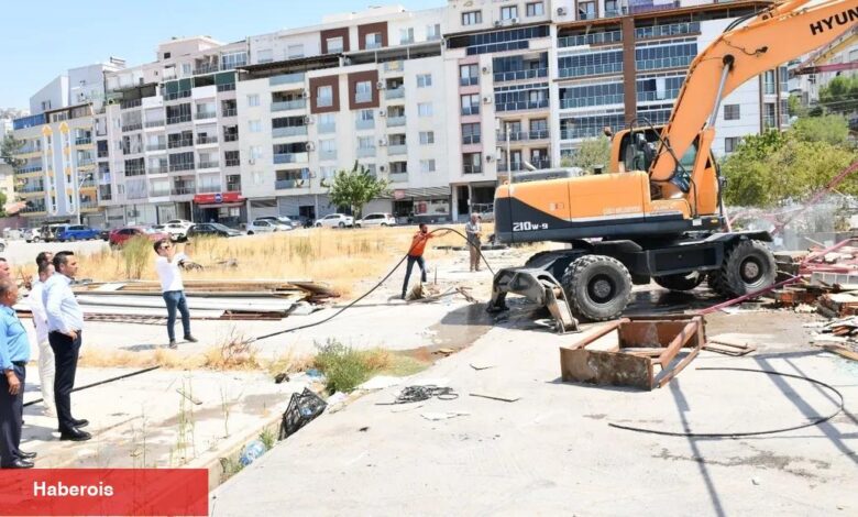 İzmir Çiğli’de kaçak yapının yerine yol ve park - Haberois İzmir Çiğli’de kaçak yapının yerine yol ve park