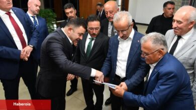 Kayseri OSB Başkanı Yalçın, Bakan Uraloğlu’na sanayicinin taleplerini içeren dosya sundu