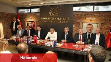 Özgür Özel Edremit Belediyesi'ni ziyaret etti - Haberois Özgür Özel Edremit Belediyesi'ni ziyaret etti