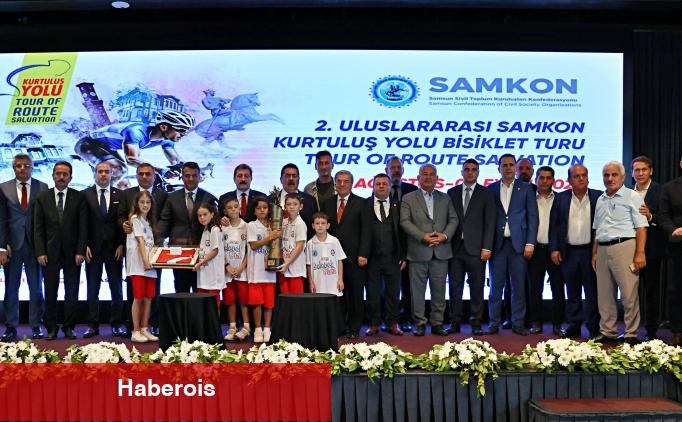 Samsun'da Milletlerarası Kurtuluş Yolu Bisiklet Tipi tanıtım toplantısı gerçekleştirildi - Haberois Samsun'da Milletlerarası Kurtuluş Yolu Bisiklet Tipi tanıtım toplantısı gerçekleştirildi