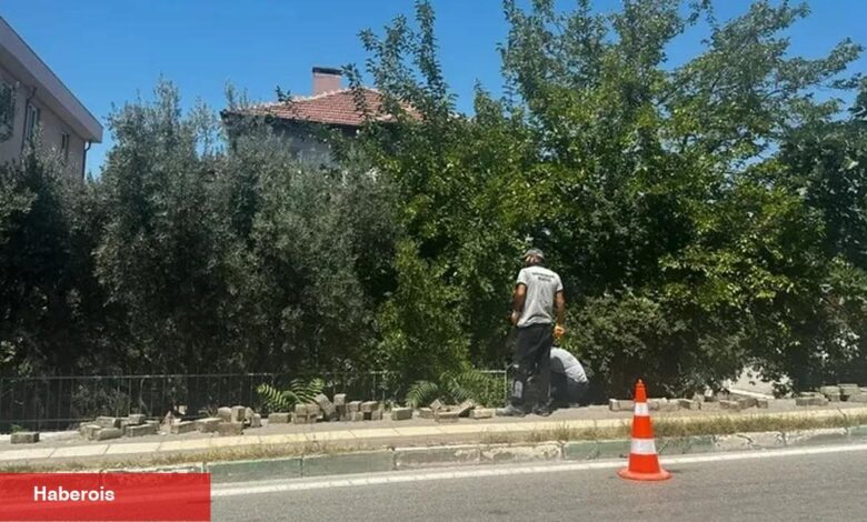 Yıldırım caddesinin altyapı sorunları gideriliyor