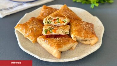 Zerzevat severler için: Bezelyeli börek