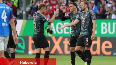 Bayern Münih, Holstein'e gol oldu yağdı!