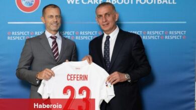 İbrahim Hacıosmanoğlu, Aleksander Ceferin'le bir ortaya geldi - Haberois İbrahim Hacıosmanoğlu, Aleksander Ceferin'le bir ortaya geldi