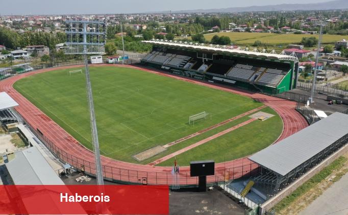 Iğdır'ın stadı, Trendyol 1. Lig'e uygun hale getirildi