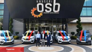 Kayseri OSB araç filosuna 5 yeni hizmet aracı eklendi