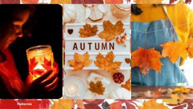 Kendin yap: Sonbahar yapraklarından dekorasyon fikirleri!