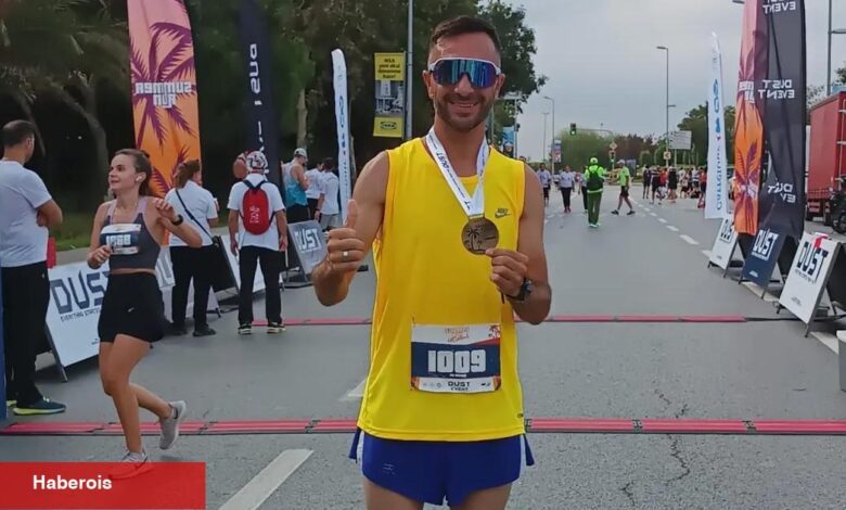 Keşanlı atlet Ahmet Tek'ten yeni şampiyonluk