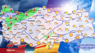 Meteoroloji'den 'Pazar' havası! - Haberois Meteoroloji'den 'Pazar' havası!