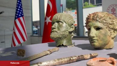 New York'ta özel merasimle 14 eser teslim alındı! 40 yıl araştırma yapıldı - Haberois New York'ta özel merasimle 14 eser teslim alındı! 40 yıl araştırma yapıldı