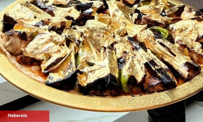 Tokat Kebabı artık altınla kaplı! Bu kebap 10 bin TL!
