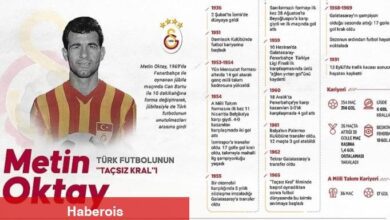 Türk futbolunun "Taçsız Kral"ı Metin Oktay