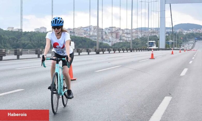 Ünlü oyuncu Avrupa'dan Asya'ya pedal çevirerek geçti