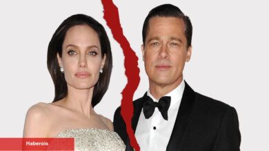 Venedik Sinema Şenliği'ne Angelina Jolie yalnız gelirken Brad Pitt sevgilisiyle geldi!