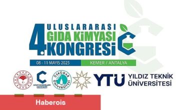 "4. Uluslararası Gıda Kimyası Kongresi" önemli isimleri bir araya getiriyor… 