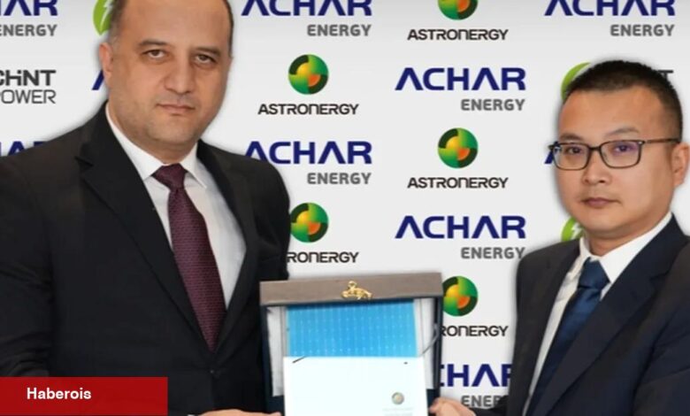 Astronergy ve Chint Power, Achar Energy arasında işbirliği