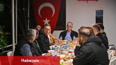 Başkan Eşki sahurda minibüsçülerle buluştu  