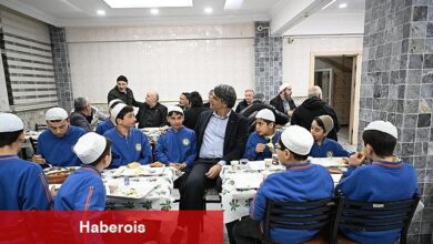 Başkan Kocaman, Kur'an Kursu Öğrencileriyle İftar Yaptı