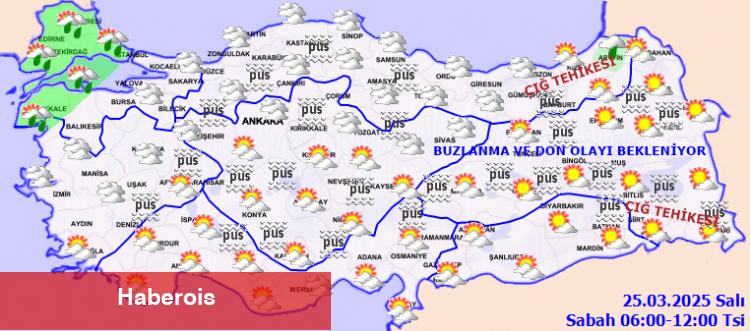 Bugün yurtta hava sıcaklıkları nasıl olacak? - Haberois Bugün yurtta hava sıcaklıkları nasıl olacak?