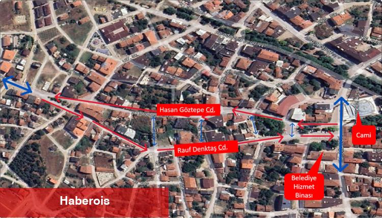 Bursa İnegöl'de iki mahallede tek yön uygulaması