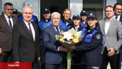Bursa'da Başkan Bozbey bayramda çalışan ekipleri unutmadı