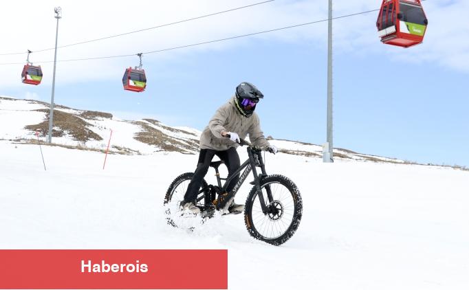 Downhill atletleri Erciyes'in karla kaplı pistlerinde güç depoluyor - Haberois Downhill atletleri Erciyes'in karla kaplı pistlerinde güç depoluyor
