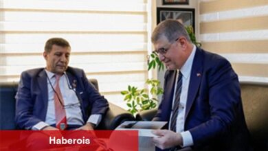 Gazilerden Başkan Tugay'ı duygulandıran armağan