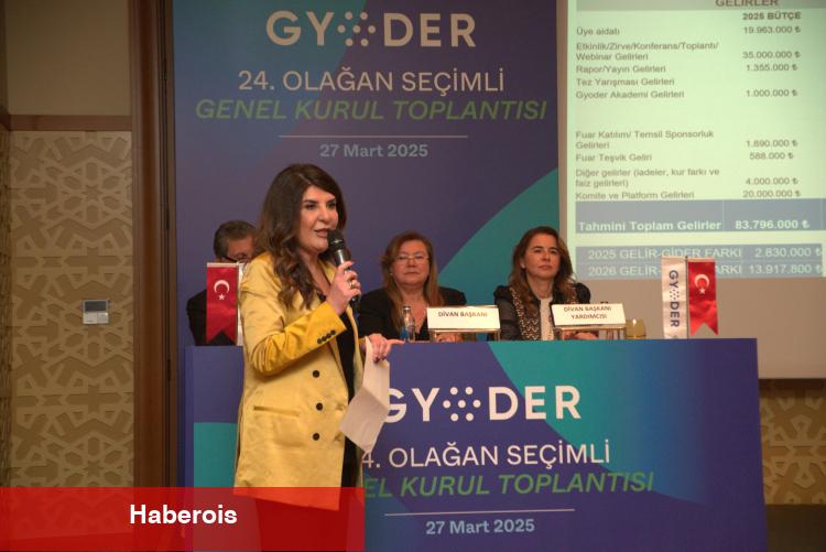 GYODER Başkanlığına yeniden Neşecan Çekici seçildi - Haberois GYODER Başkanlığına yeniden Neşecan Çekici seçildi