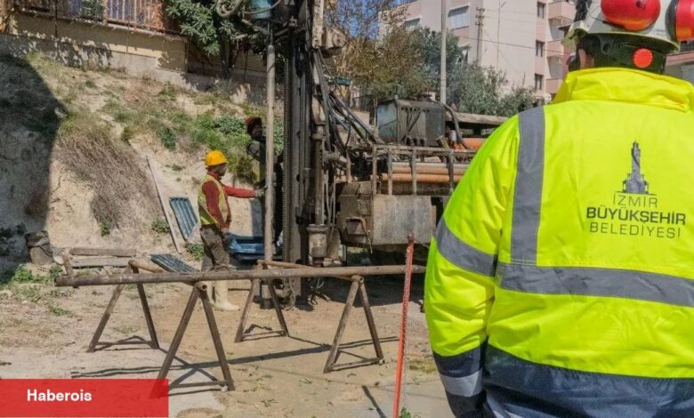 İzmir Bornova'nın zemin çalışmaları tamamlanıyor
