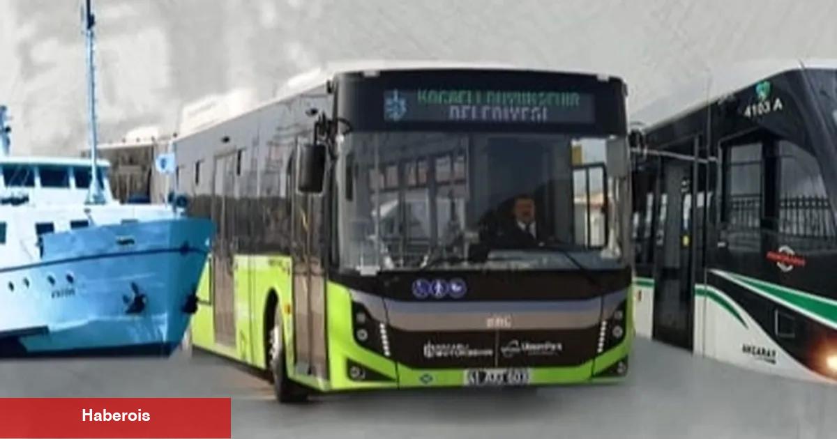 Kocaeli'de bayram boyunca ulaşım ücretsiz