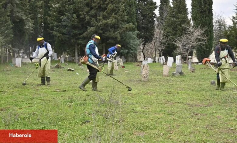 Manisa'da bayram öncesi bakım ve temizlik seferberliği
