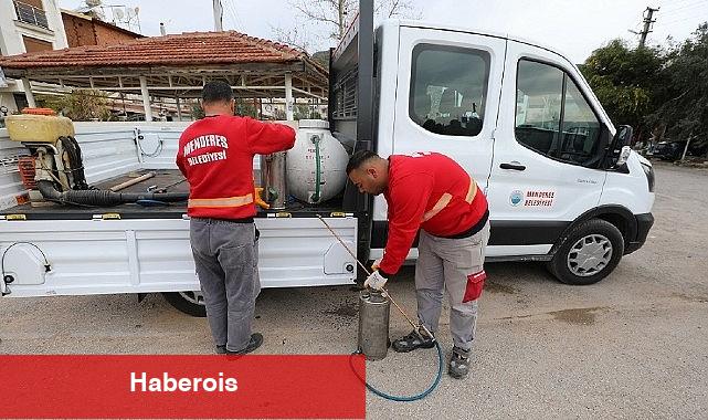 Menderes'te Haşere ile Mücadele Başladı - Haberois Menderes'te Haşere ile Mücadele Başladı