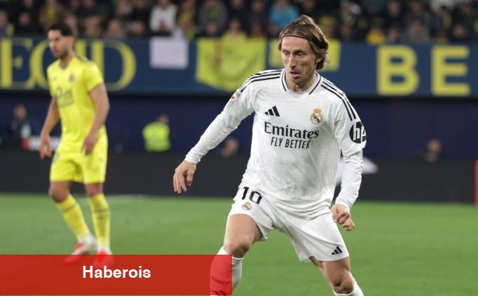 Real Madrid'de Luka Modric kararı!