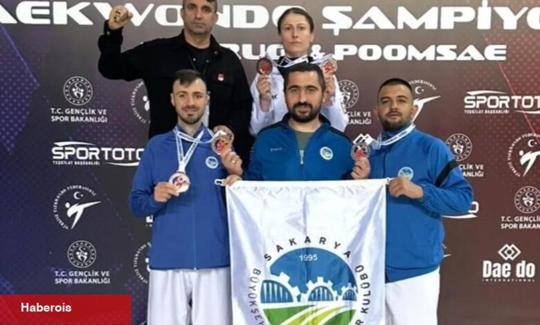 Sakaryalı taekwondocular Antalya’da doludizgin