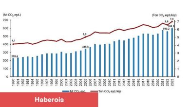 Sera Gazı Emisyon İstatistikleri, 1990-2023 - Haberois Sera Gazı Emisyon İstatistikleri, 1990-2023