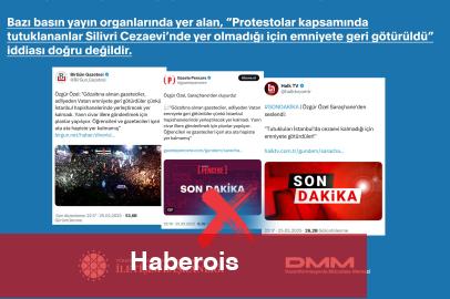 Silivri'de tutuklulara yer kalmadığı iddialarına İletişim'den yanıt