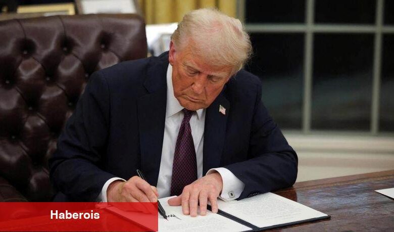 Trump'tan kimi toplu iş mukavelelerini engelleyen kararname