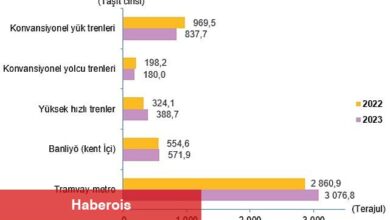 Ulaştırma Sektörü Nihai Enerji Tüketim İstatistikleri, 2023