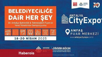 10. Antalya Şehircilik ve Teknolojileri Fuarı 18 Nisan'da başlıyor - Haberois 10. Antalya Şehircilik ve Teknolojileri Fuarı 18 Nisan'da başlıyor